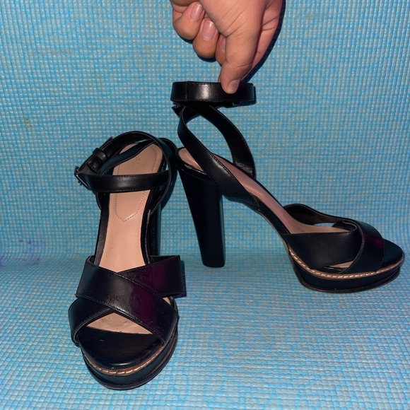 Aldo Shoes - Black Aldo chunky heels size 7 1/2